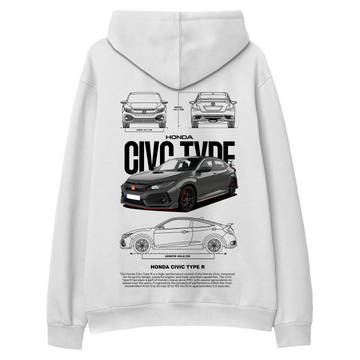 Civic Type R - Regular Hoodie