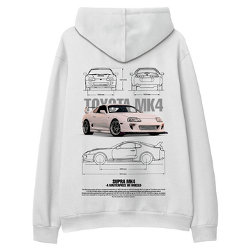 Supra Mk4 Blanca - Regular Hoodie