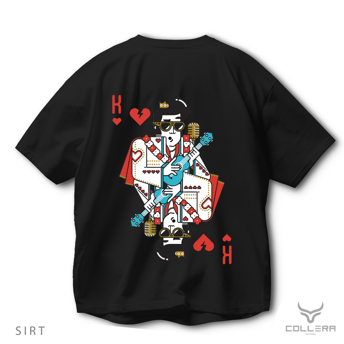 The Rockstar King - Oversize T-Shirt
