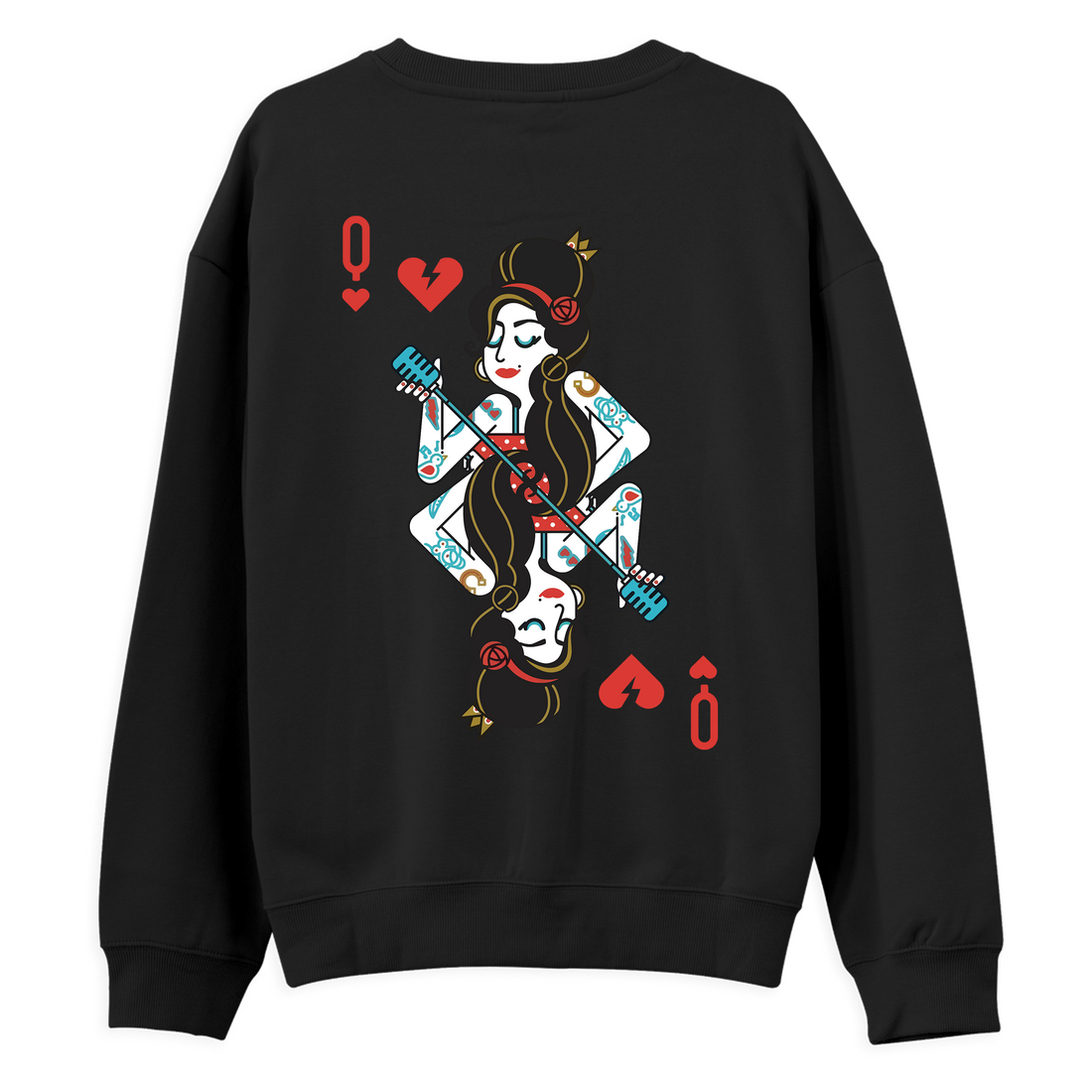 Queen of Hearts - Regular Sweatshirt