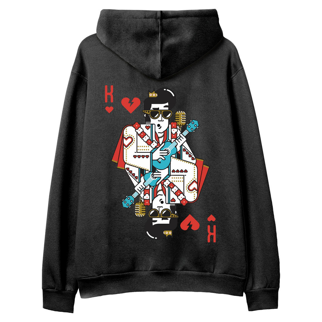 The Rockstar King - Regular Hoodie