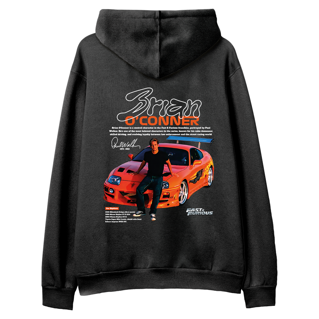 Brian o'conner - Regular Hoodie